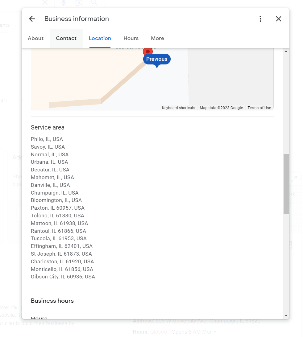 how to add service areas to google my business